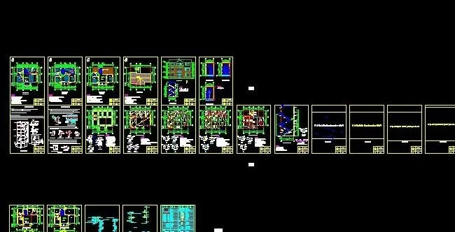 三层外观简洁小型农家别墅设计图 给...