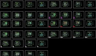别墅建筑CAD施工图