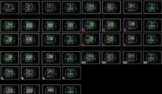 别墅建筑CAD施工图