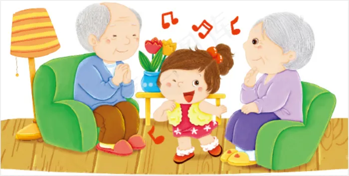 幼儿园礼仪儿歌  尊敬长辈