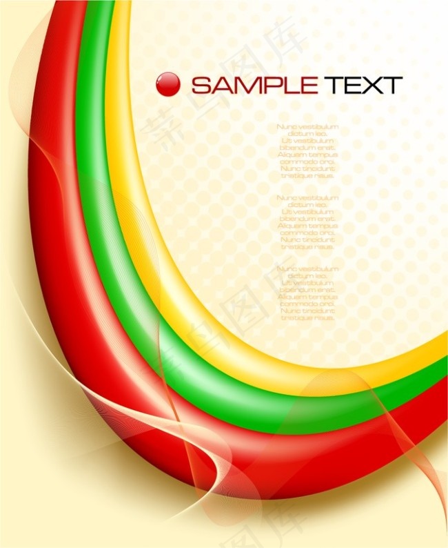 立体线条背景图