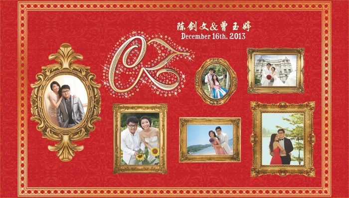 婚礼效果图免费下载(6930X3938(DPI:40))psd模版下载