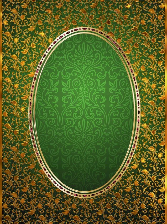 金色欧式边框图片(3600X5089(DPI:150))psd模版下载