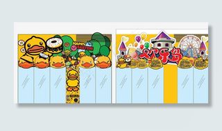 大黄鸭卡通动漫图片