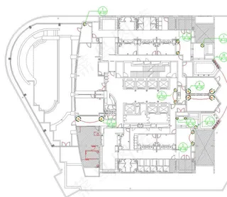 朝天门滨江广场cad景观细部图