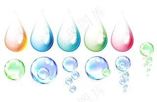水滴 气泡图片