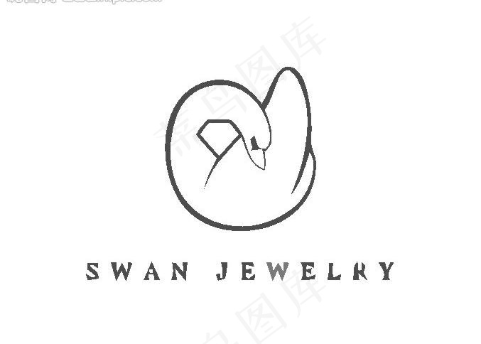 首饰logo图片ai矢量模版下载