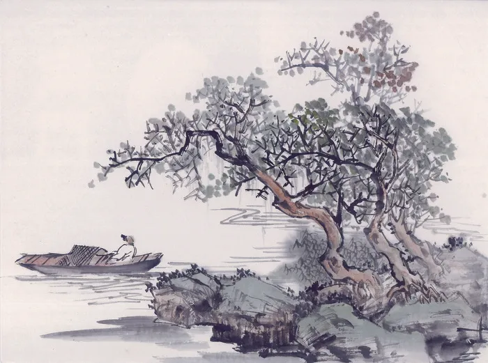山水画模板下载