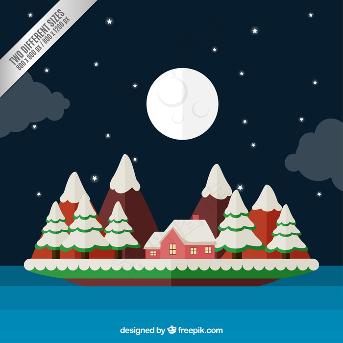 圣诞平安夜背景