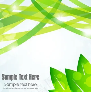 春天背景矢量素材图片