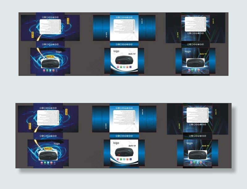 机顶盒彩盒图片