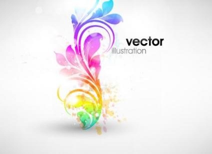 时尚花纹矢量5交响曲