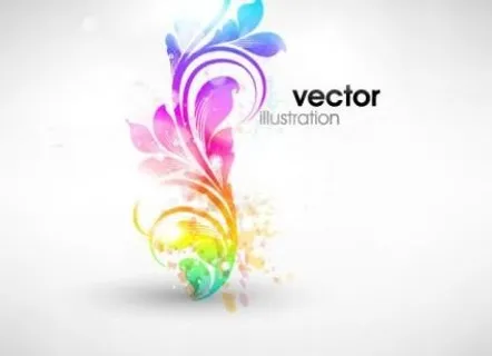 时尚花纹矢量5交响曲