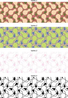 古董无缝背景6矢量图形