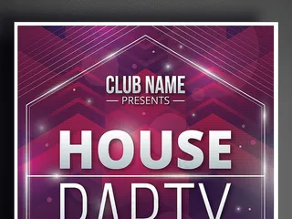 时尚音乐酒吧俱乐部活动海报