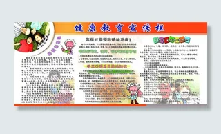 公共卫生宣传栏图片