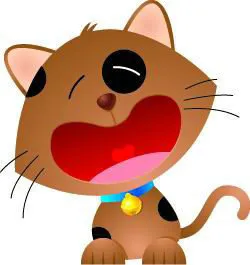 卡通动物猫PSD素材psd模版下载