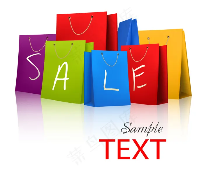 时尚购物元素矢量素材02eps,ai矢量模版下载