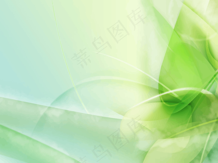 矢量绿叶ai矢量模版下载