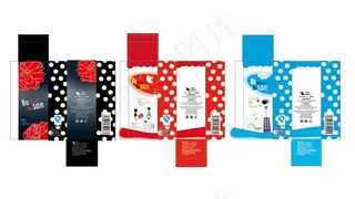 香水包装展开图图片