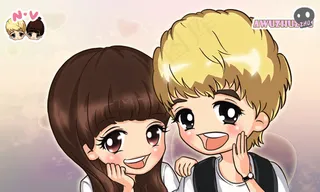 维尼夫妇q版图片