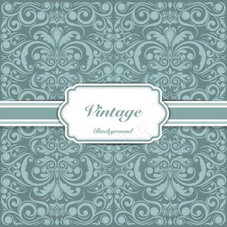 绿色复古装饰背景