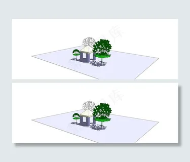 小树小屋图片 小树小屋图片