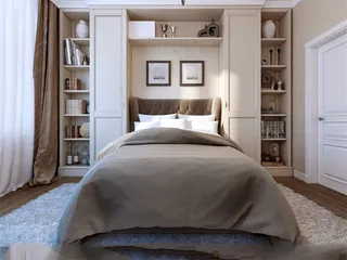 卧室多功能收纳空间等高清图片