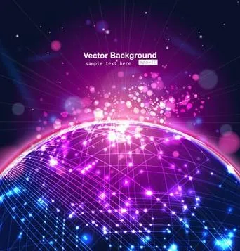 超酷炫光背景矢量素材eps,ai矢量模版下载