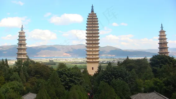 崇圣寺三塔图片 崇圣寺三塔图片