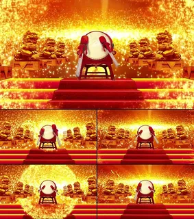 大气开场击鼓视频