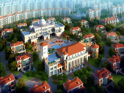 高档小区图片 高档小区图片