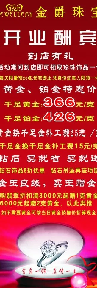 珠宝写真展架图片cdr矢量模版下载