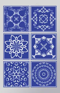 中国风花纹素材