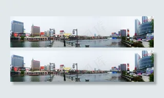 潍坊市白浪河景观图图片