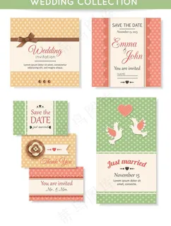 婚礼邀请卡图片