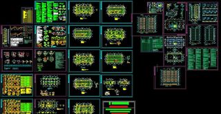 深圳某框架宿舍楼建筑结构图