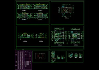 欧式别墅全套方案图
