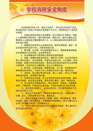 消防安全制度图片