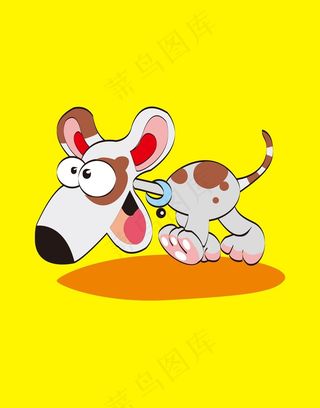 卡通动物老鼠矢量图