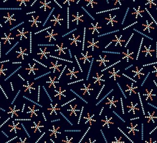 圆点条子童装印花无缝背景