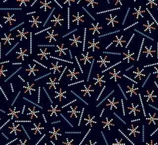 圆点条子童装印花无缝背景