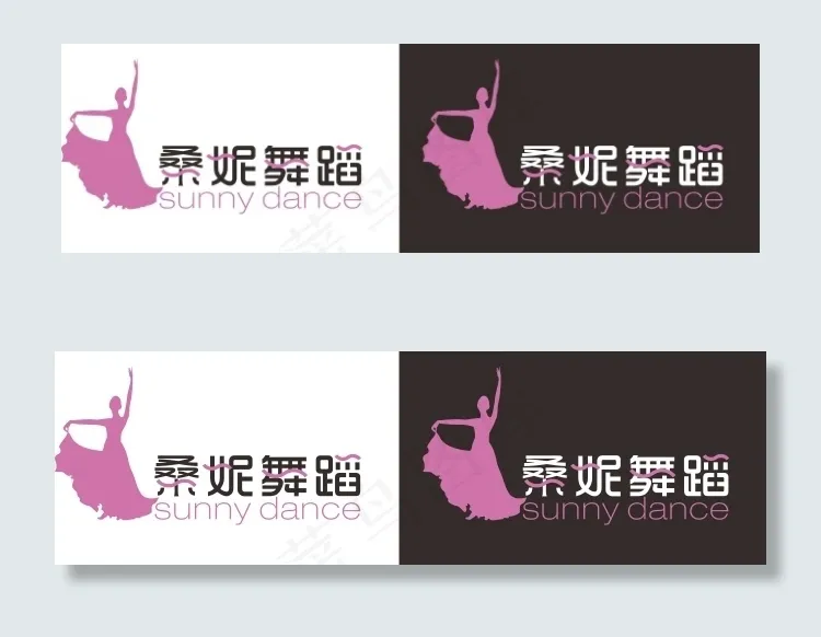 舞蹈logocdr矢量模版下载