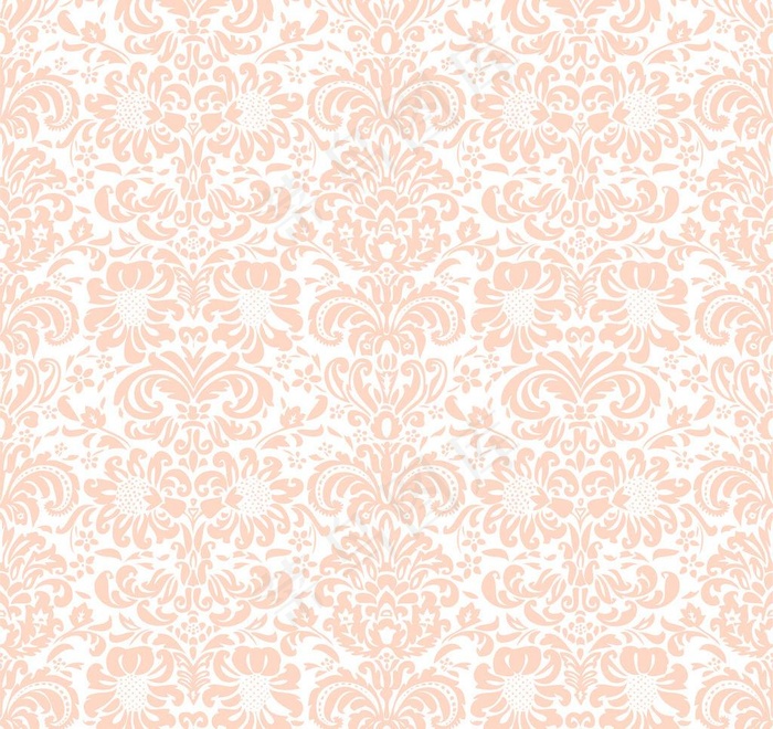 浅黄色花卉背景图图片