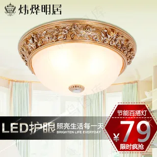 欧式LRD护眼灯具图