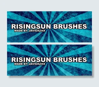 放射光线PHOTOSHOP笔刷！