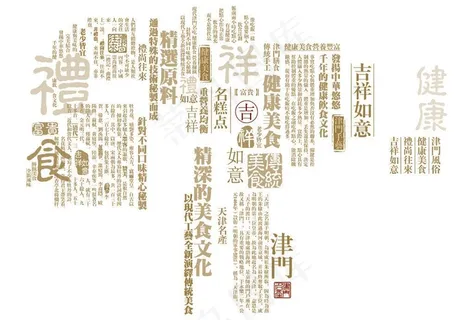 包装文字素材图片