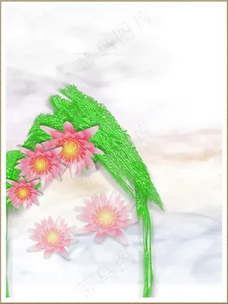 现代简约新中式北欧装饰画创意抽象意...