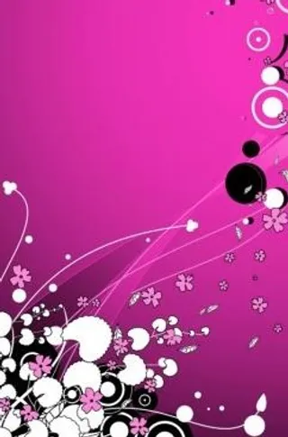 粉红色的花朵背景