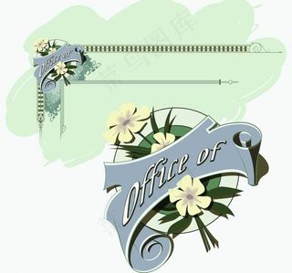 文凭证书花纹 欧式花纹图片